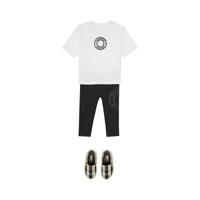 Legging stretch à logo - Black