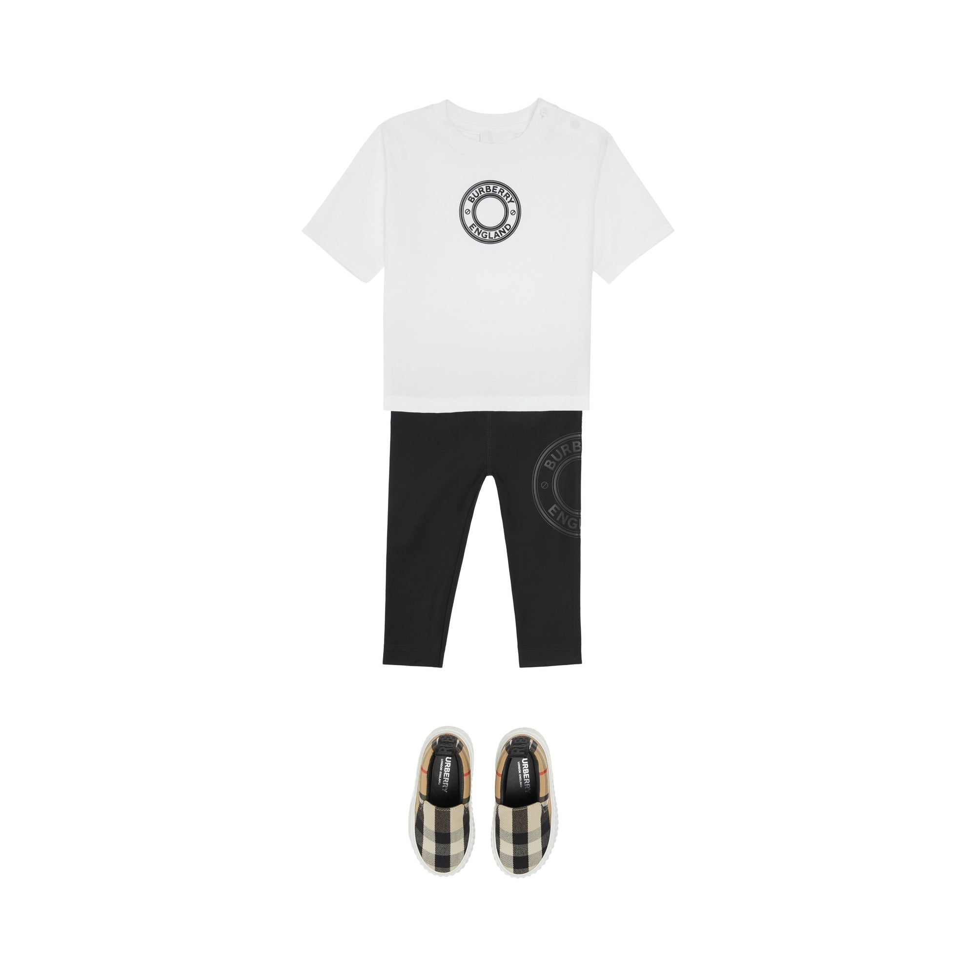 Legging stretch à logo - Black