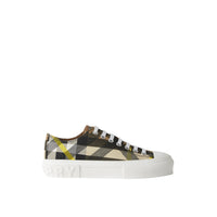 Sneakers en coton à carreaux - Wheat Check