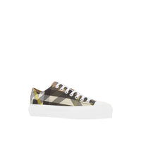 Sneakers en coton à carreaux - Wheat Check