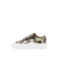 Sneakers en coton à carreaux - Wheat Check
