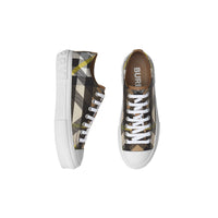 Sneakers en coton à carreaux - Wheat Check