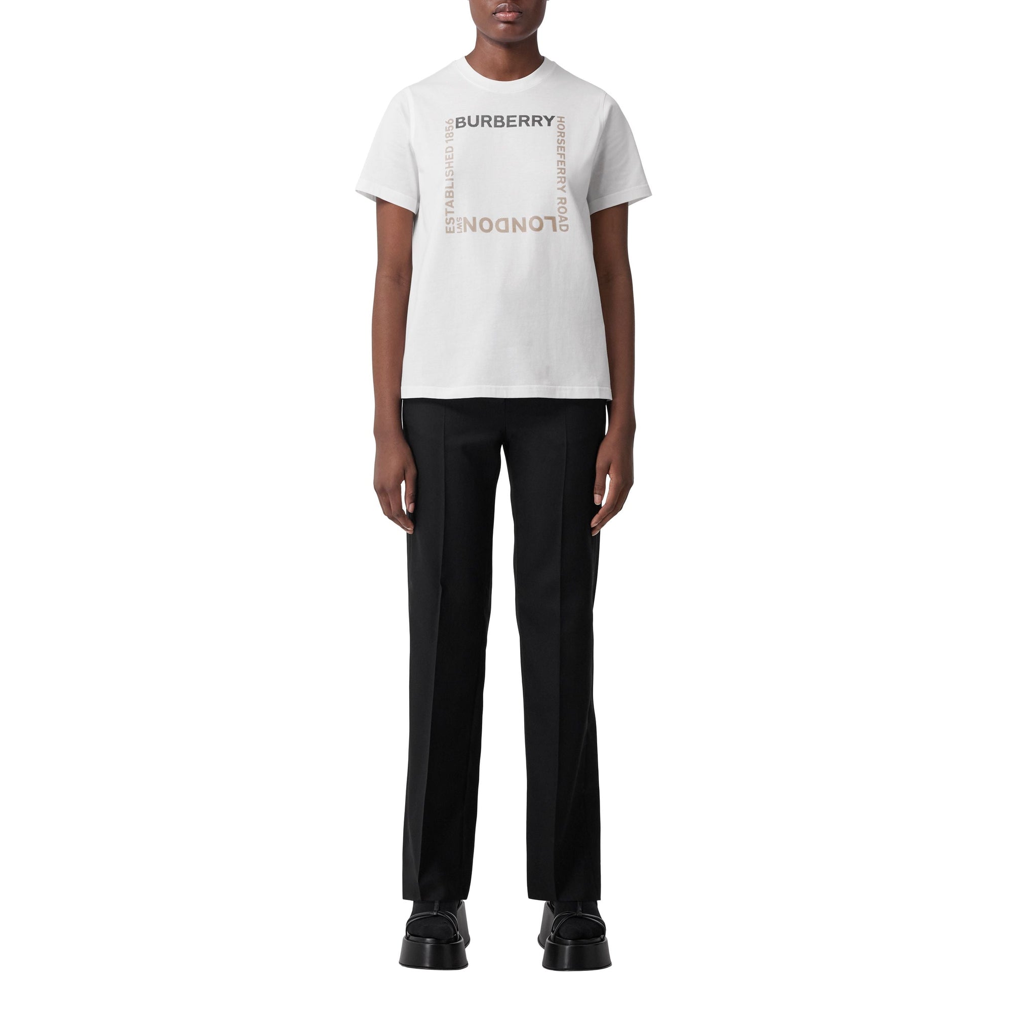 T-shirt en coton Horseferry - White