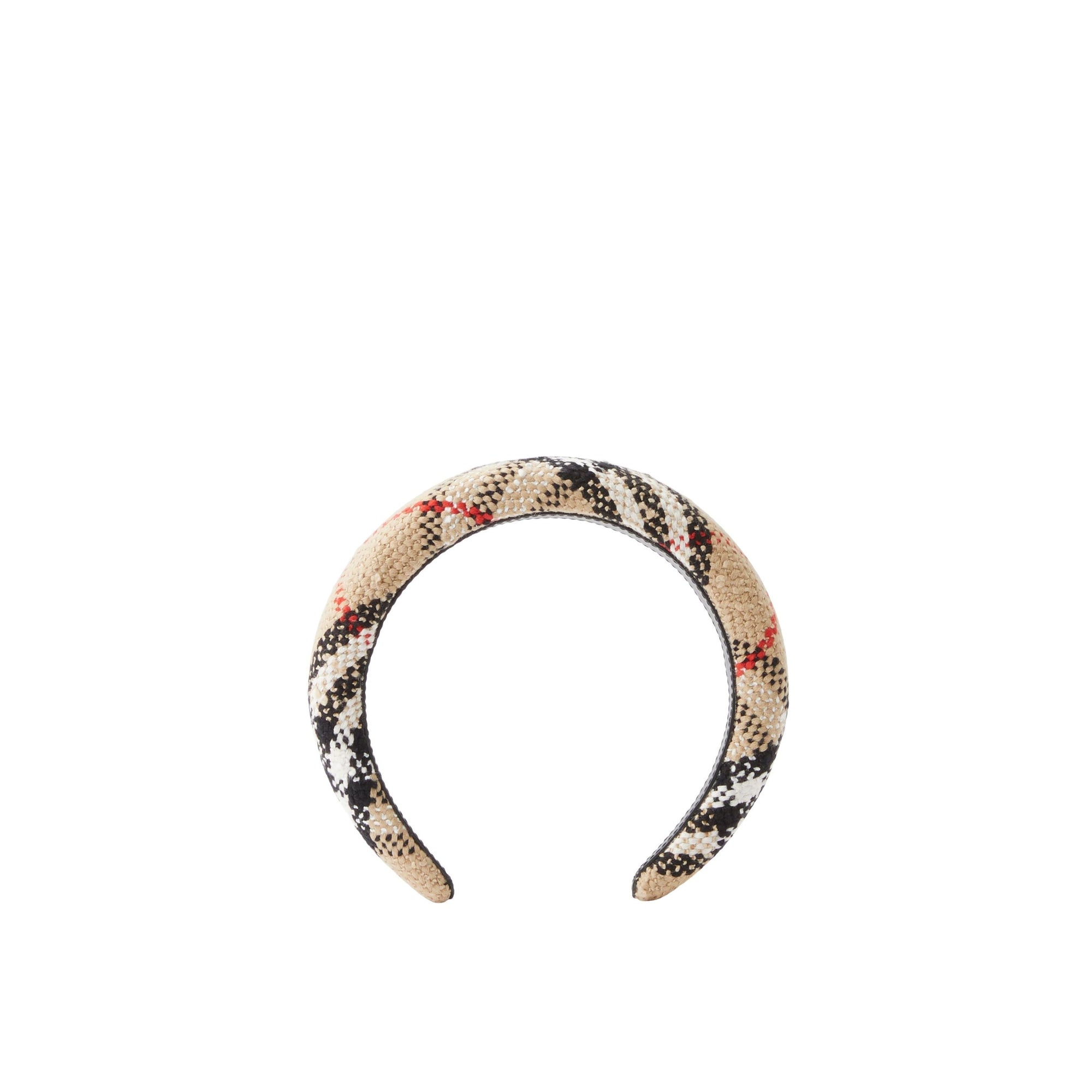 Serre-tête à motif Vintage check - Archive Beige Check