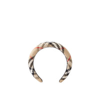 Serre-tête à motif Vintage check - Archive Beige Check