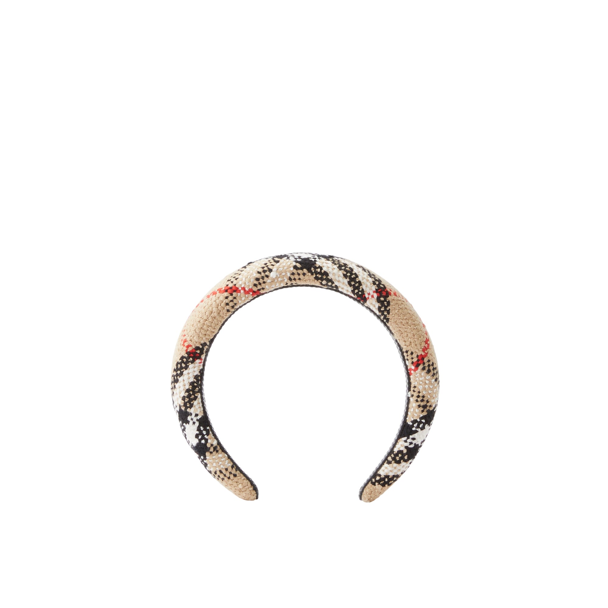 Serre-tête à motif Vintage check - Archive Beige Check