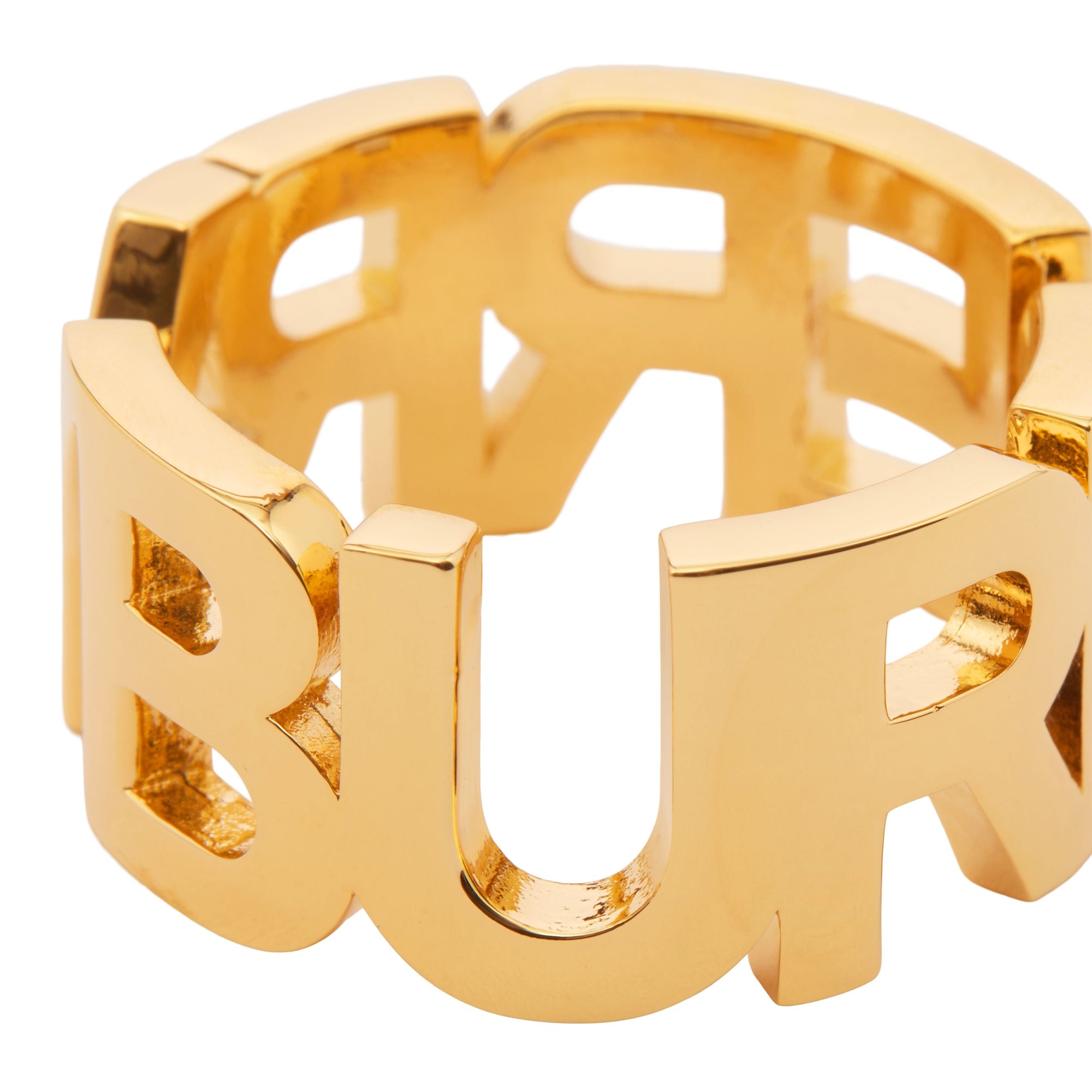Anneau de foulard à logo - Light Gold