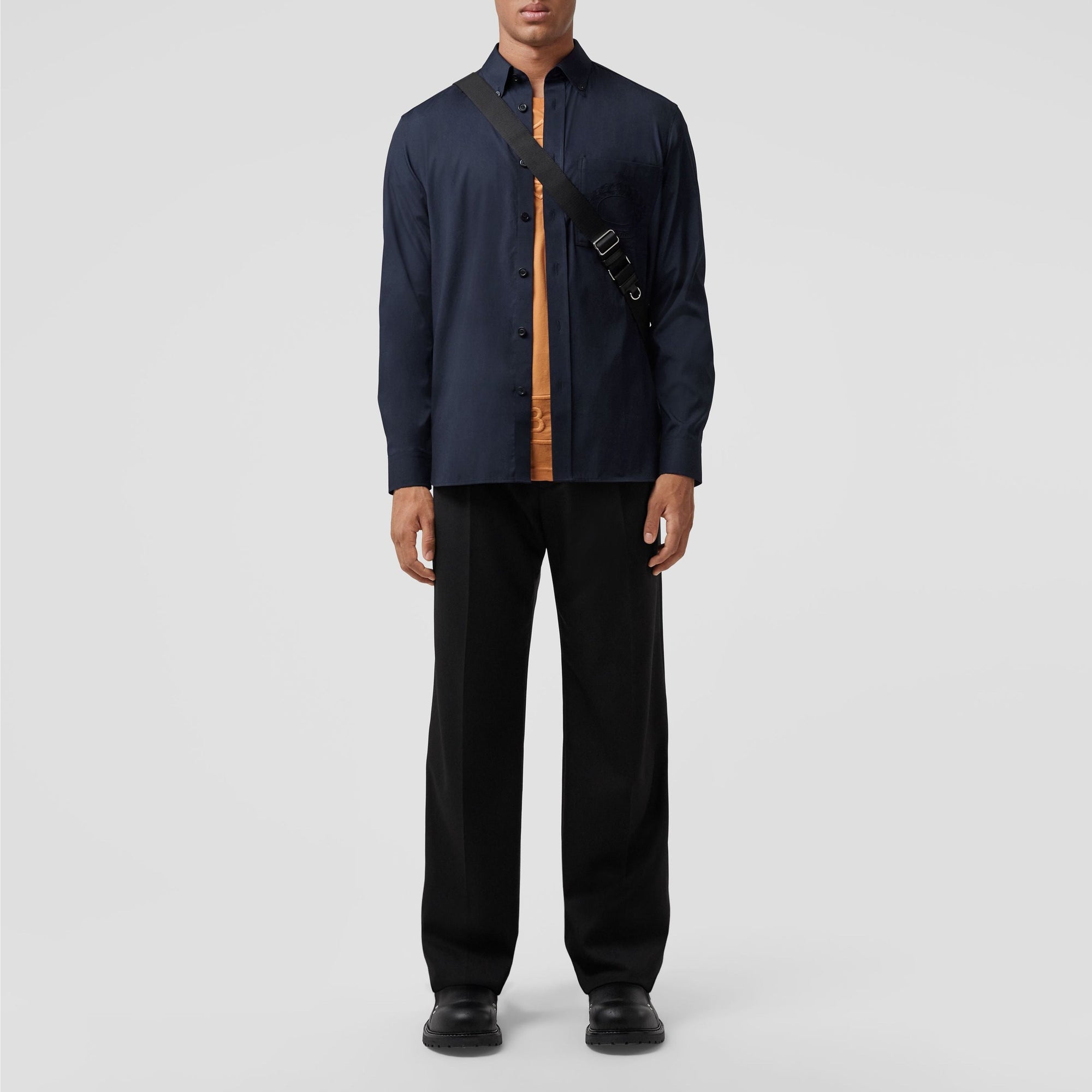Chemise en coton - Dark Charcoal Blue