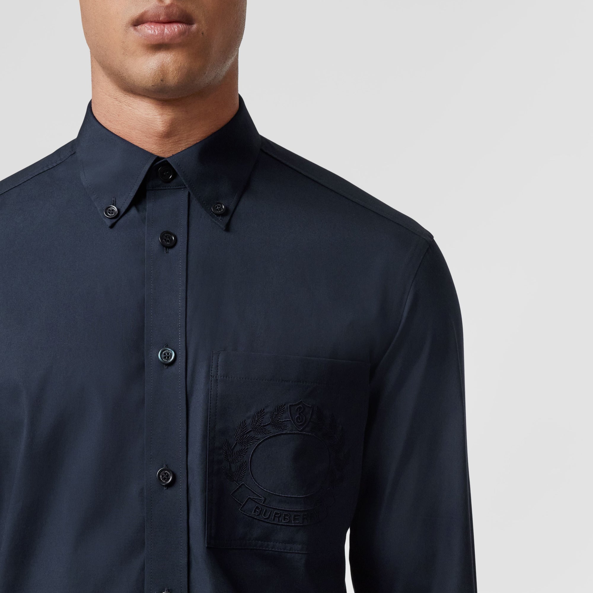 Chemise en coton - Dark Charcoal Blue