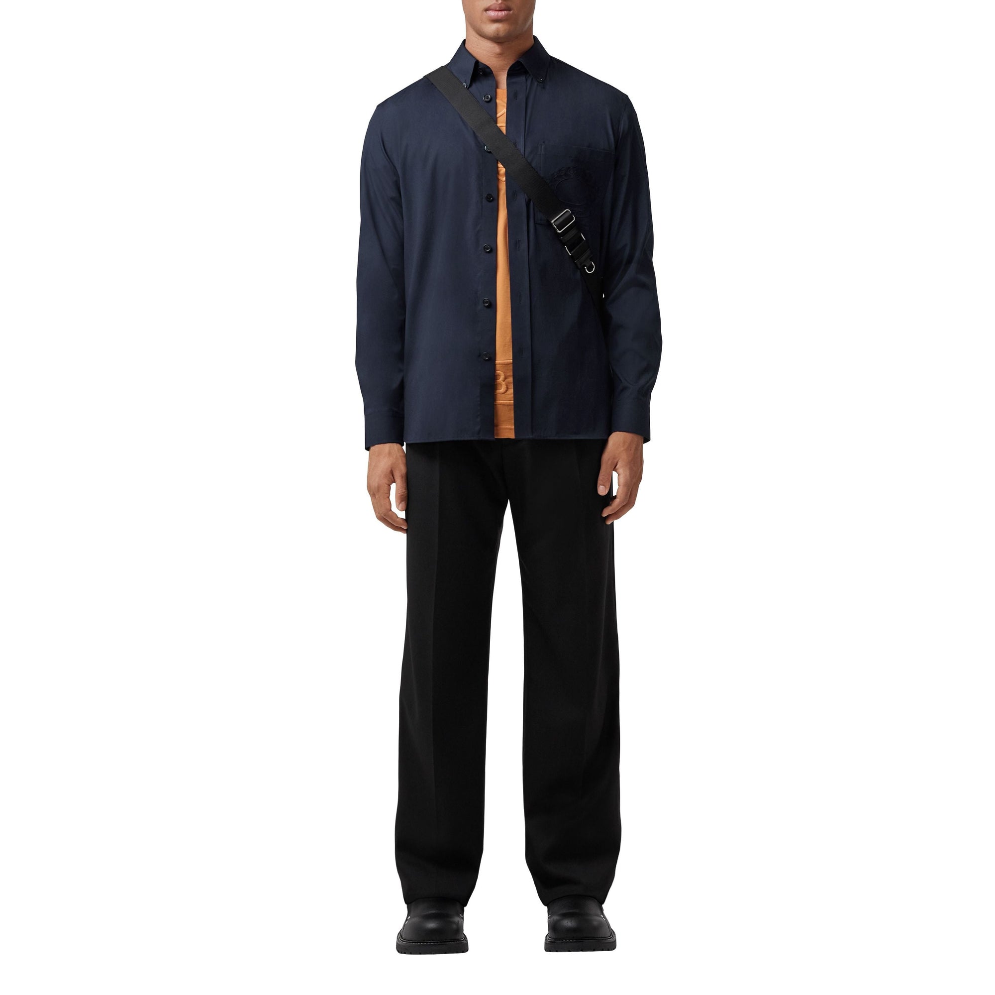 Chemise en coton - Dark Charcoal Blue