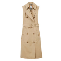 Robe trench sans manches - Honey