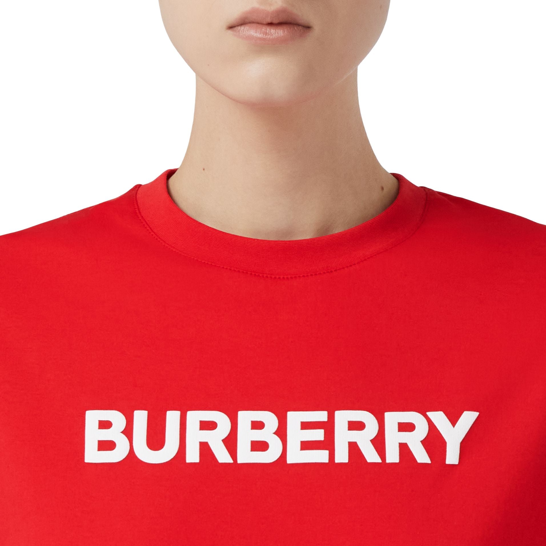 T-shirt en coton à logo - Bright Red