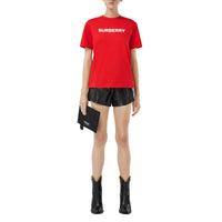 T-shirt en coton à logo - Bright Red