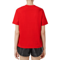 T-shirt en coton à logo - Bright Red