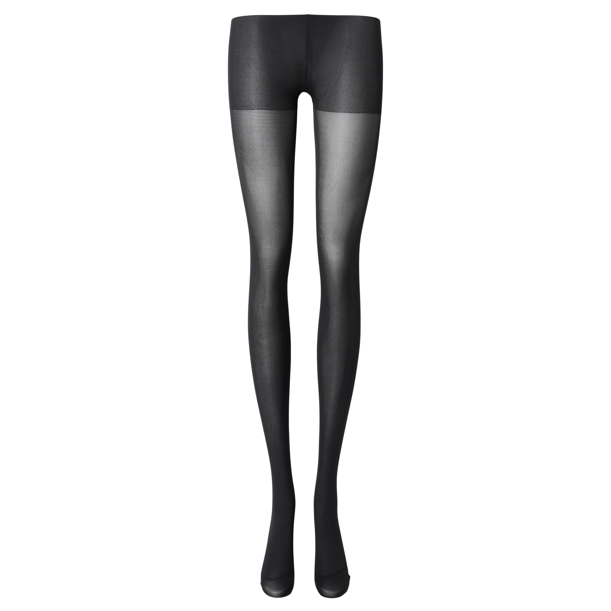 Collants à lettre en cristaux - Black