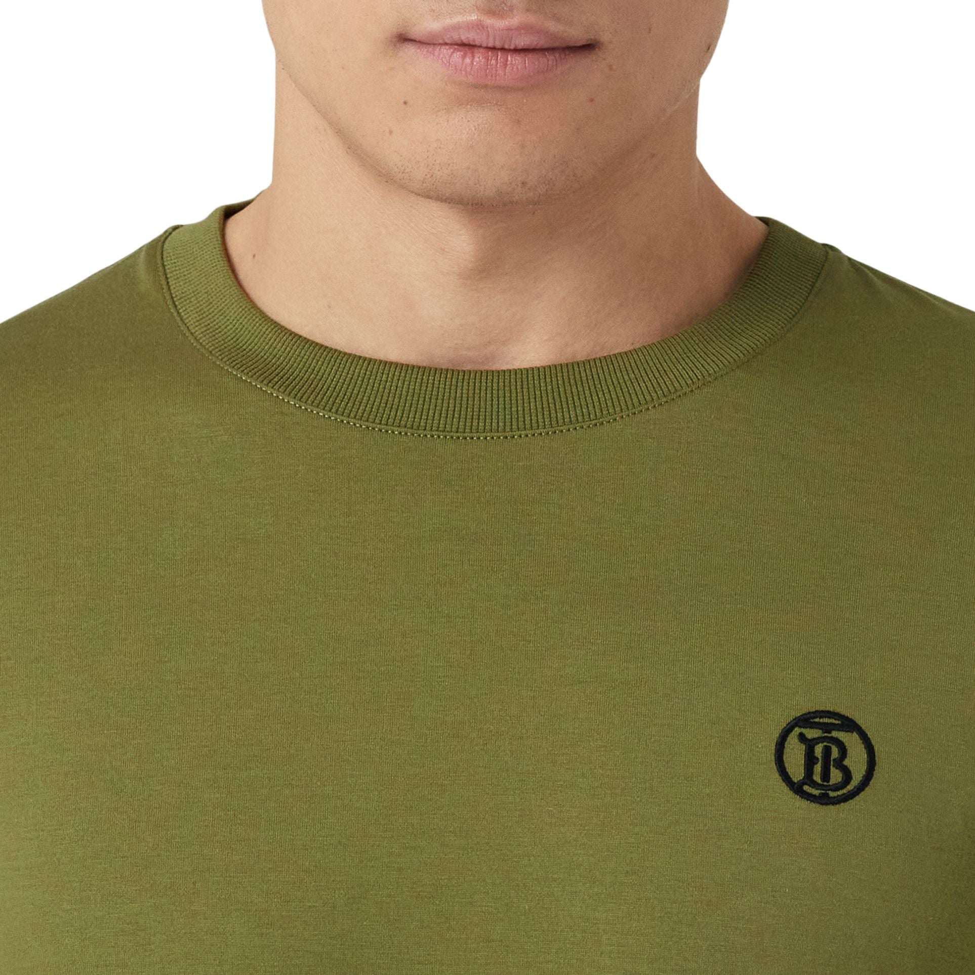 T-shirt classique à broderie - Spruce Green
