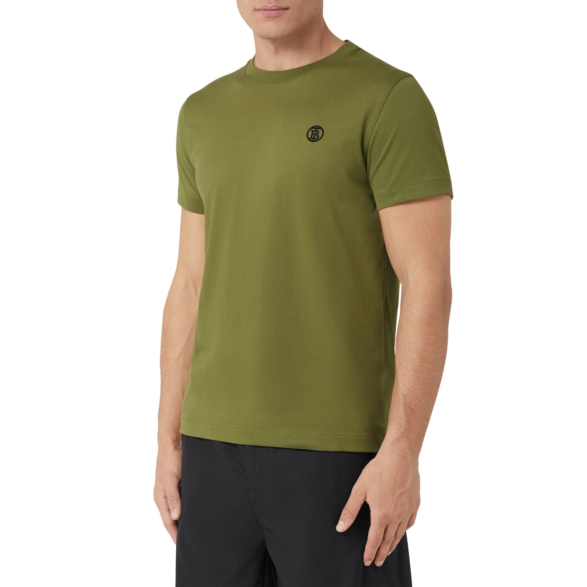 T-shirt classique à broderie - Spruce Green
