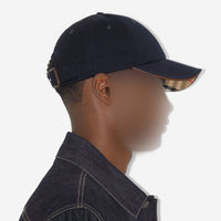 Casquette à motif monogramme - Coal Blue