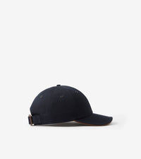 Casquette à motif monogramme - Coal Blue