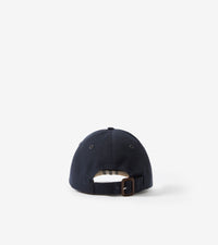 Casquette à motif monogramme - Coal Blue