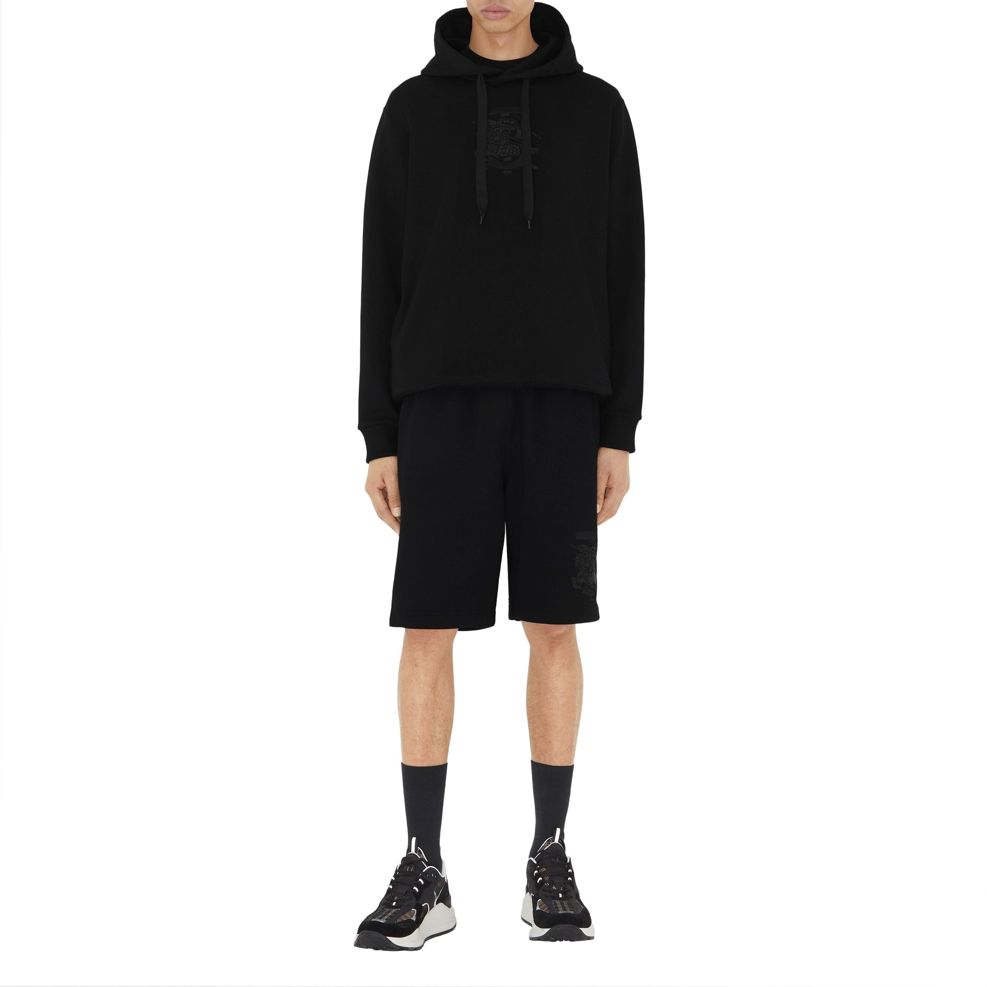 Sneakers multimatières - Black