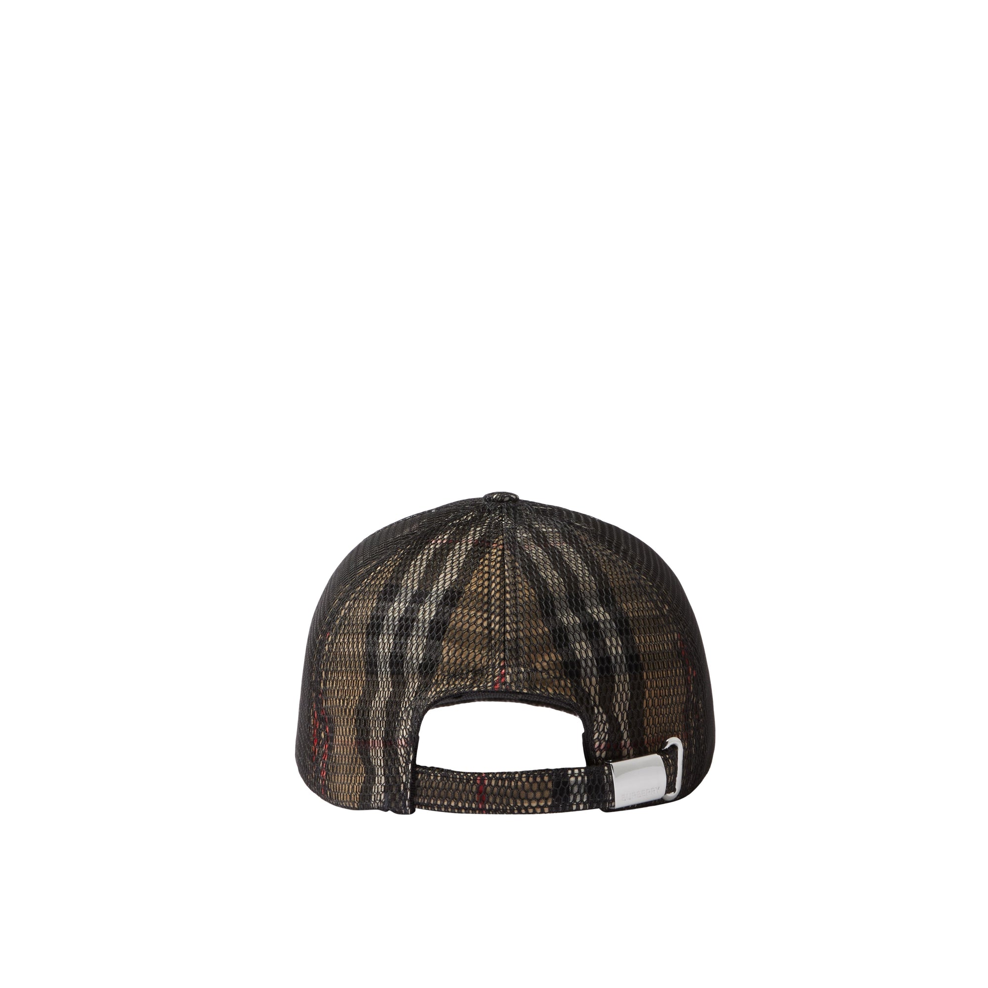 Casquette à motif check - Beige Check & Black