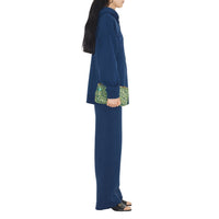Pantalon de survêtement en cachemire mélangé - Rich Navy