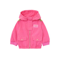 Veste à capuche mélangé à motif Vintage check - Bubblegum Pink