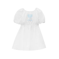 Robe en coton et soie Thomas Bear - White