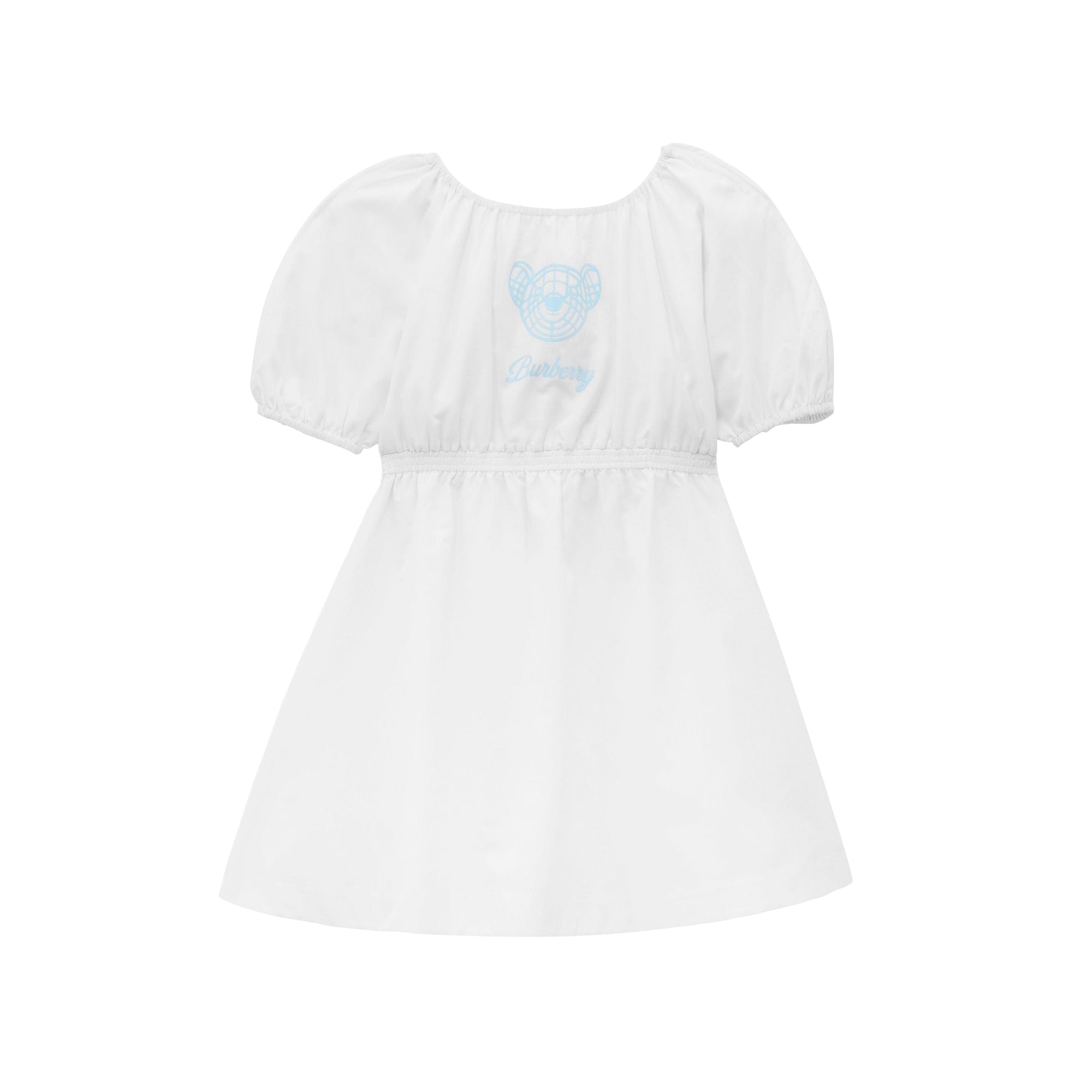 Robe en coton et soie Thomas Bear - White