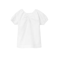 Robe en coton et soie à imprimé Thomas Bear - White