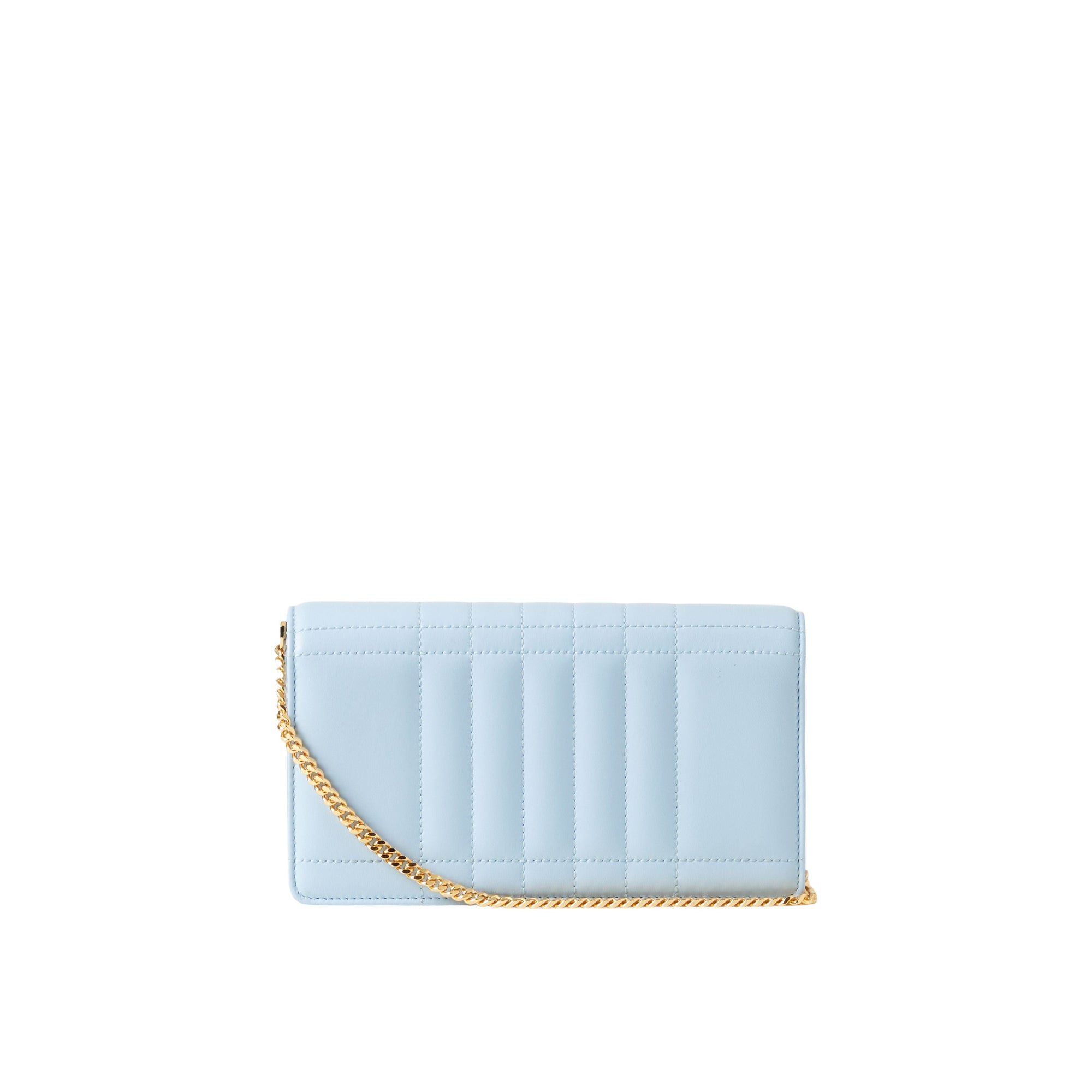 Pochette Lola en cuir - Pale Blue