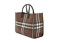 Sac Denny à motif Vintage check - Dark Birch Brown