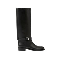 Bottes hautes en cuir - Black