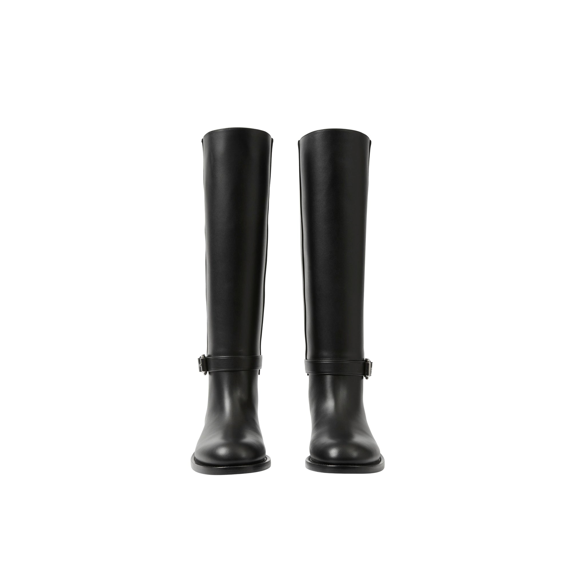 Bottes hautes en cuir - Black