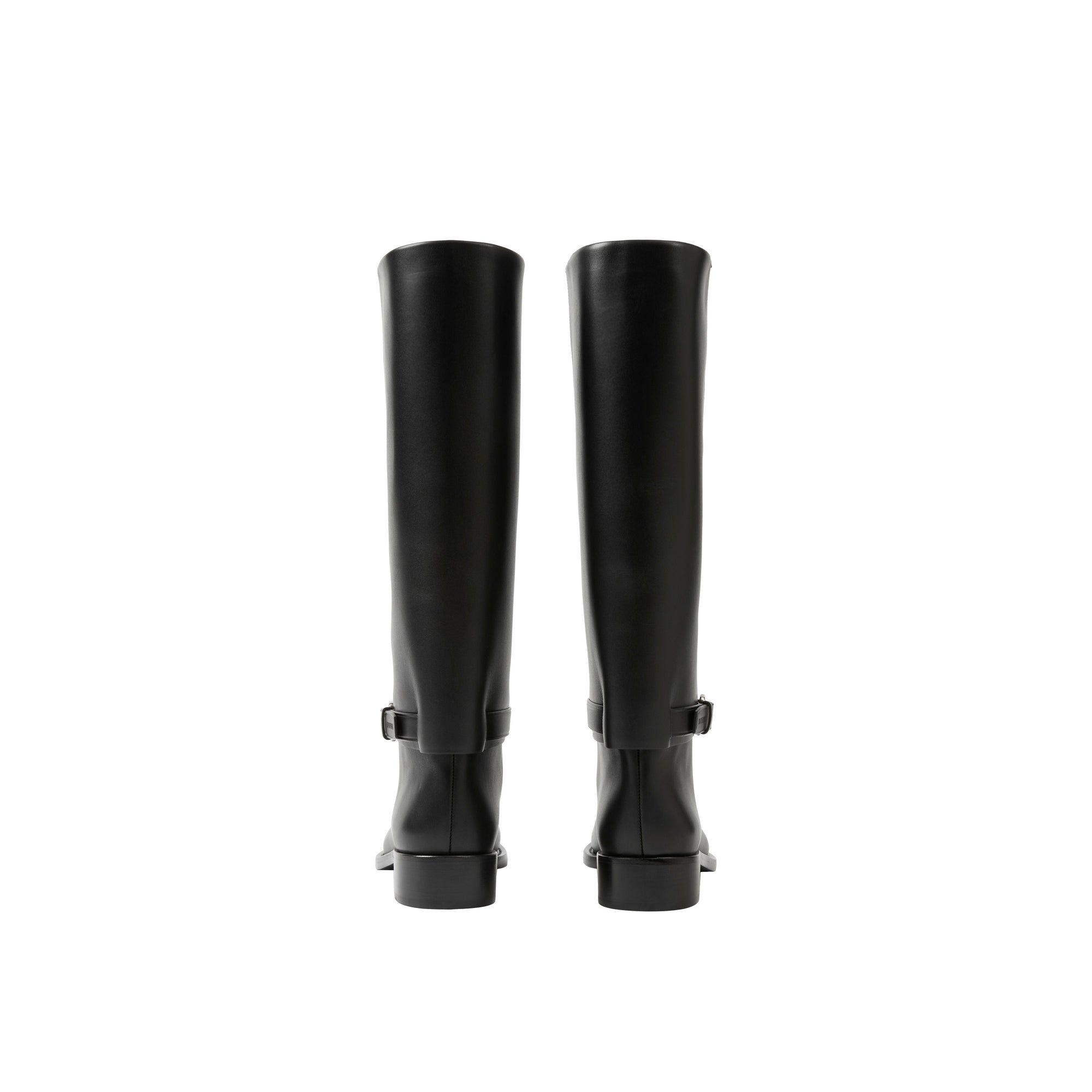 Bottes hautes en cuir - Black