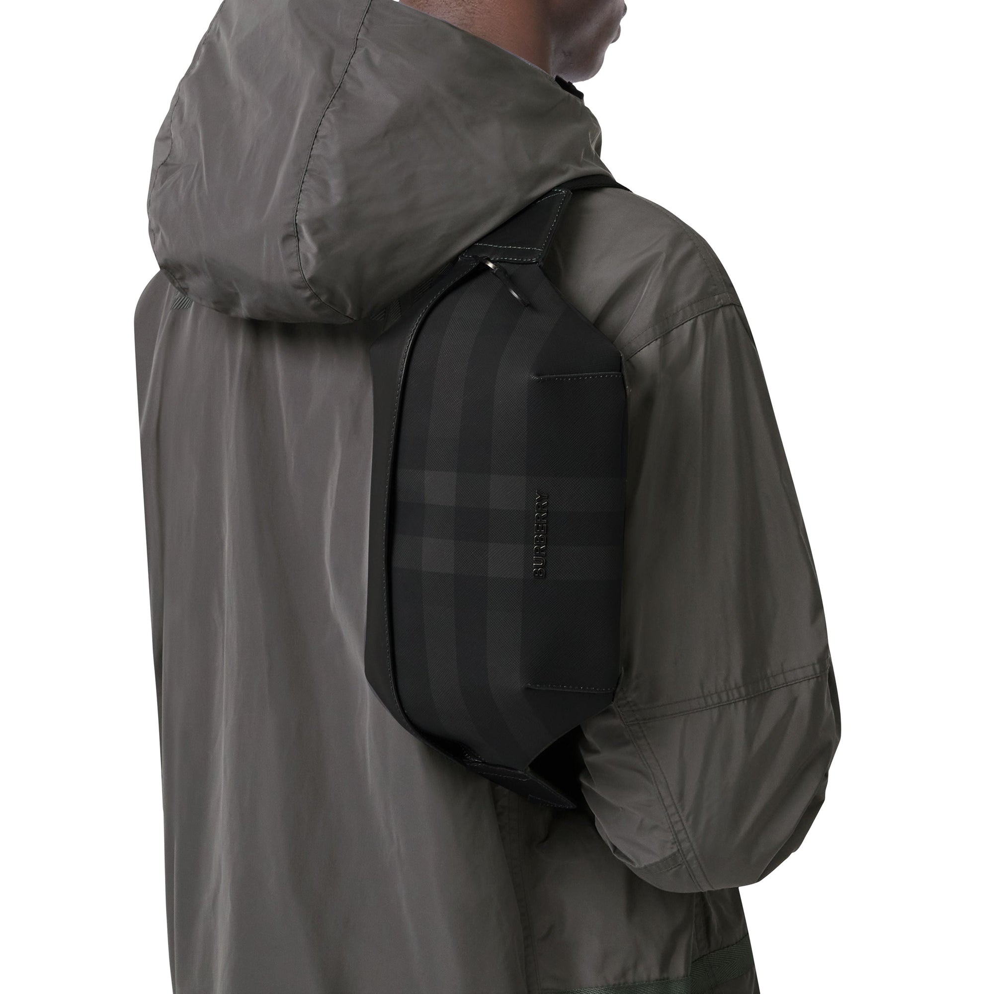 Sac ceinture Sonny à motif carreaux - Charcoal