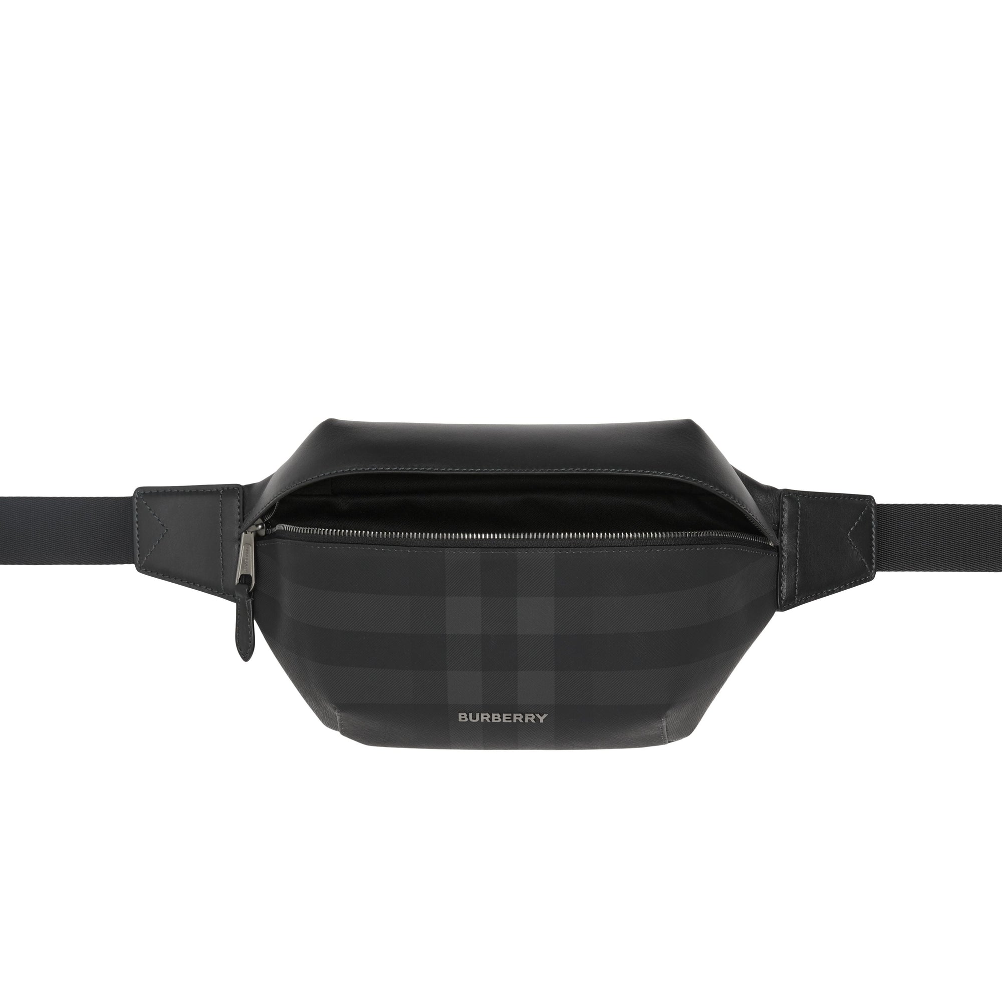 Sac ceinture Sonny à motif carreaux - Charcoal