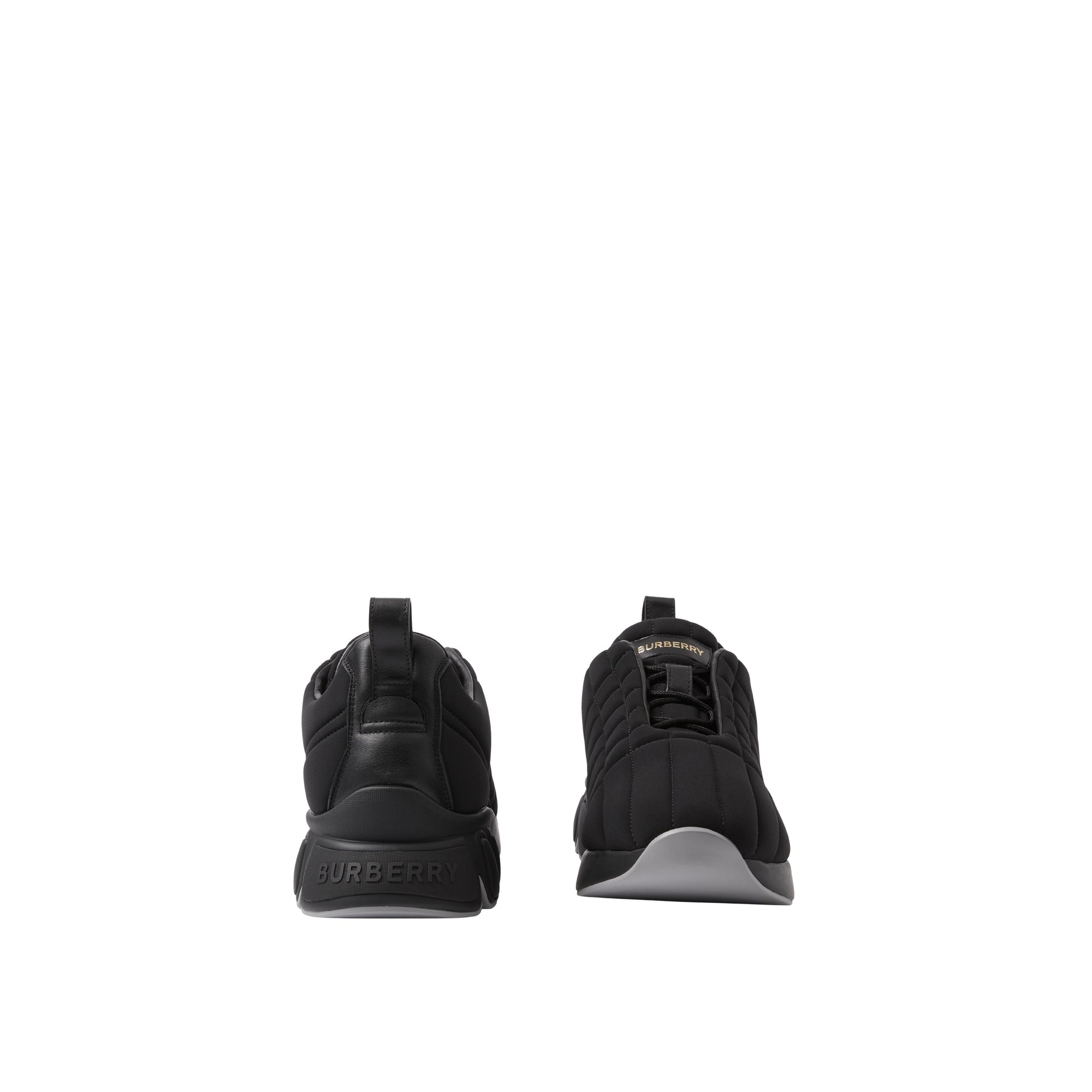 Sneakers classiques matelassées - Black