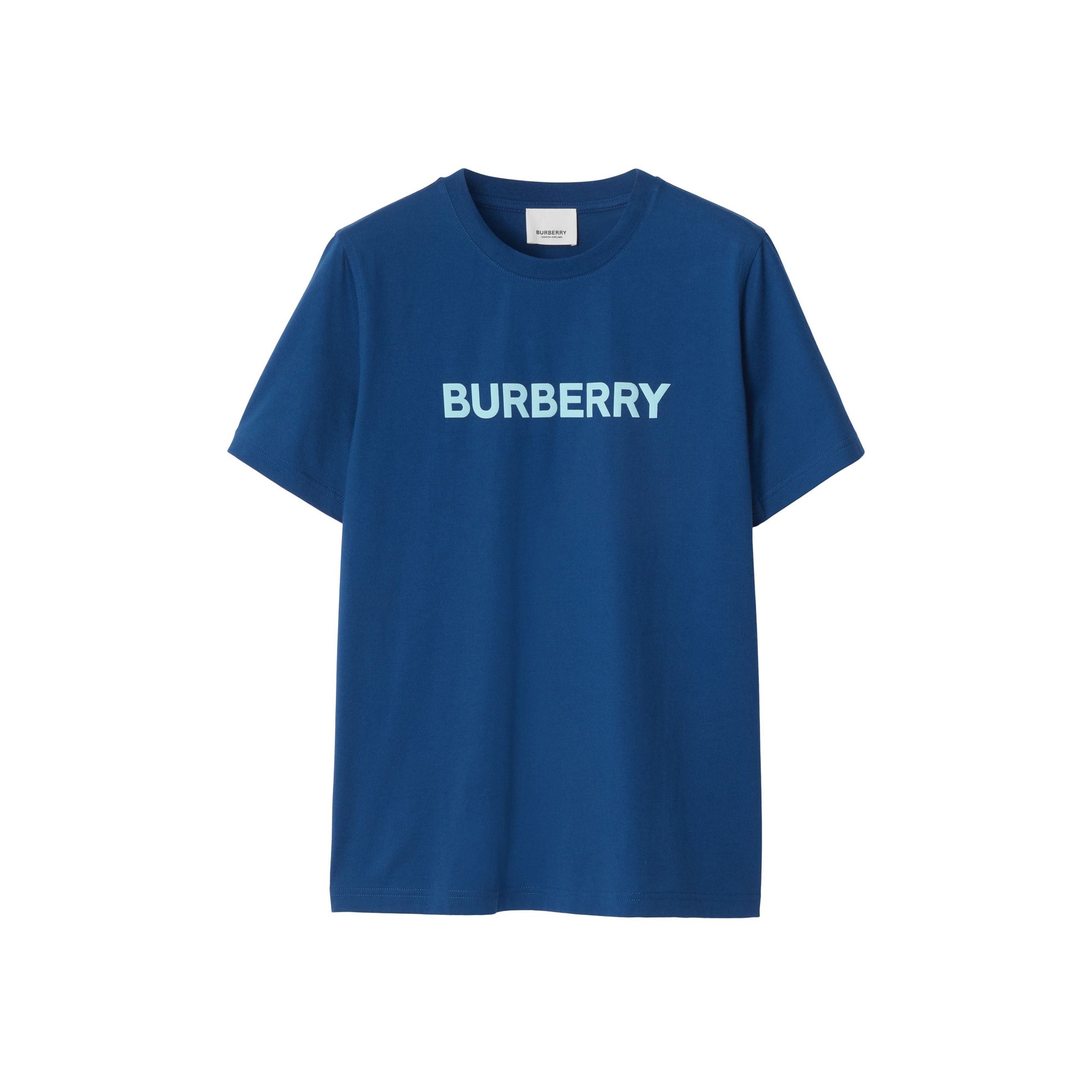 T-shirt en coton à logo - Rich Navy