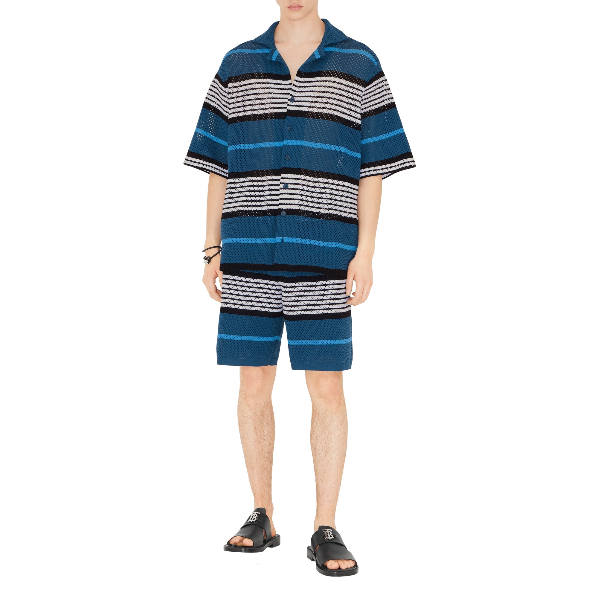 Short à rayures - Rich Navy