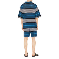 Short à rayures - Rich Navy
