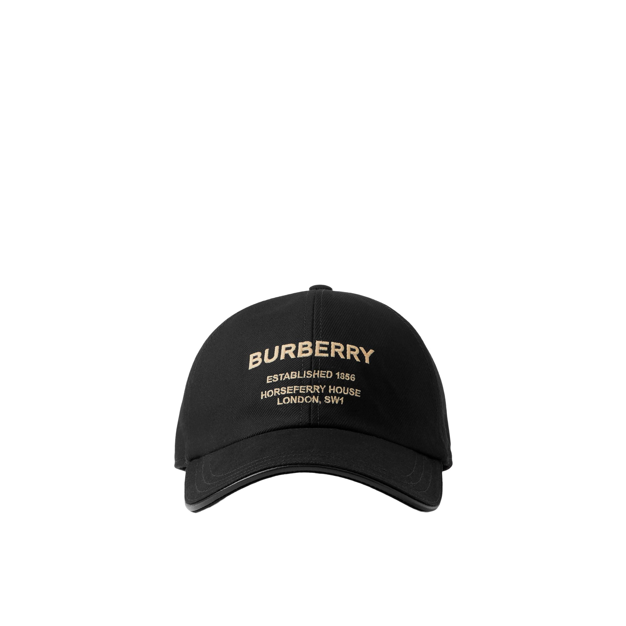 Casquette Horseferry - Black & Beige