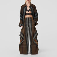 Veste cargo à motif check - Dark Birch Brown Check