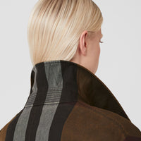 Veste cargo à motif check - Dark Birch Brown Check