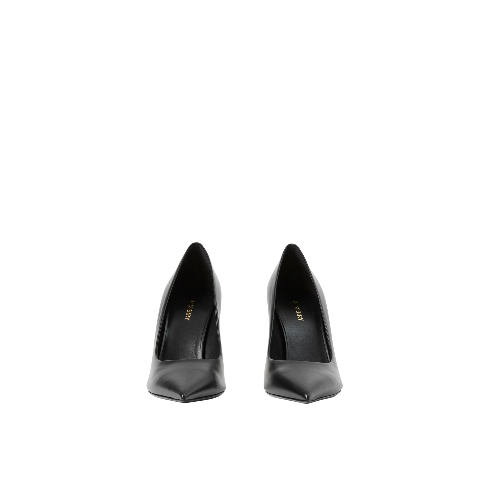 Escarpins à bout pointu en cuir - Black