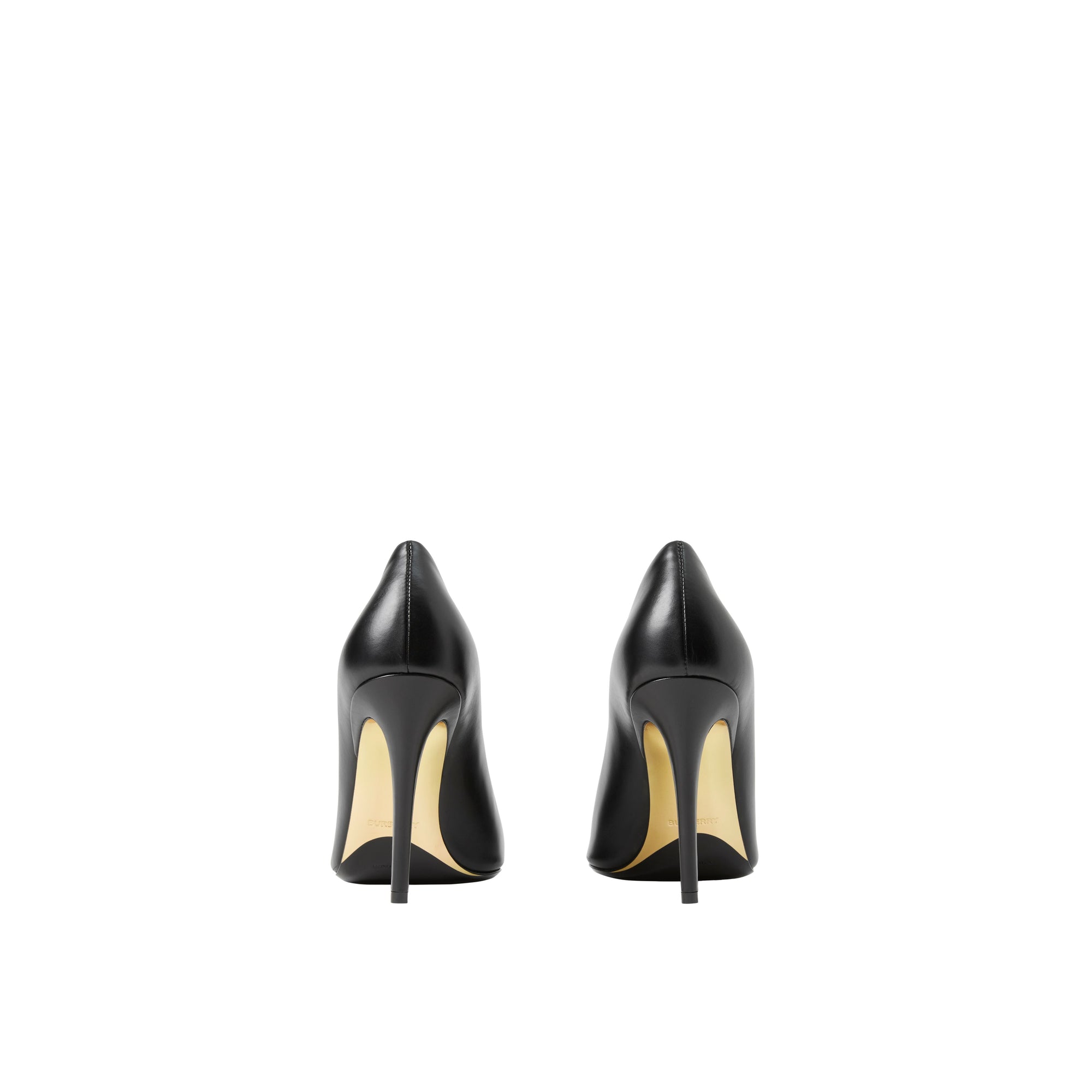 Escarpins à bout pointu en cuir - Black