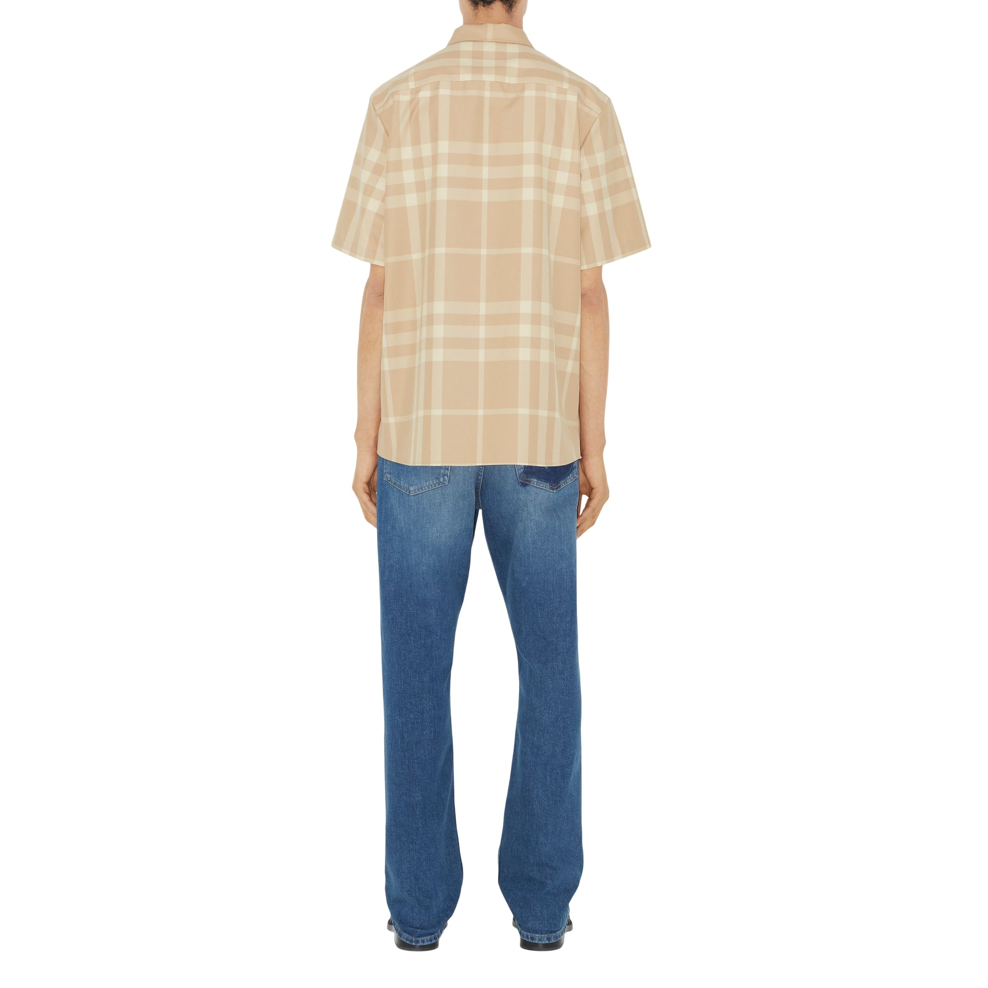 Chemise à manches courtes et motif check - Soft Fawn Check