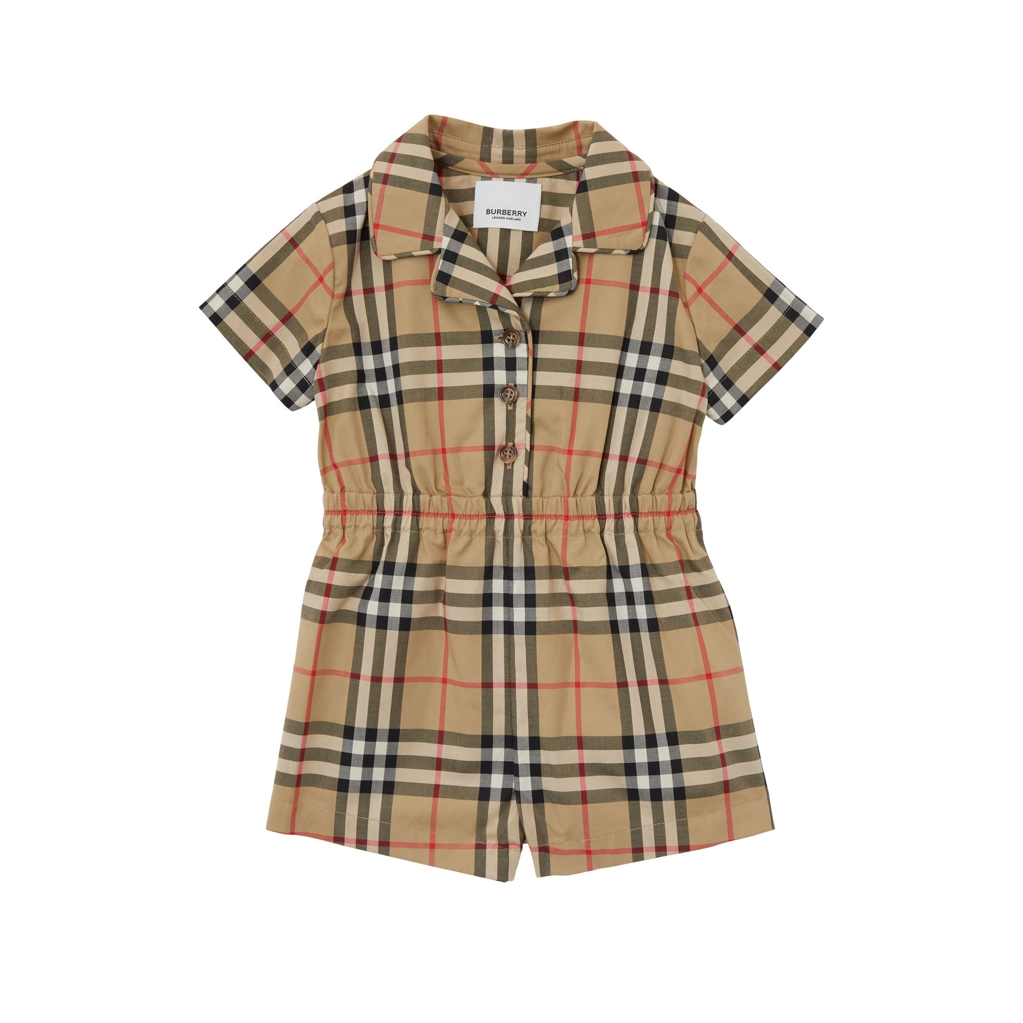 Combinaison à motif Vintage check - Archive Beige Check
