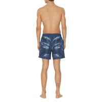 Short de bain à imprimé requin - Blue
